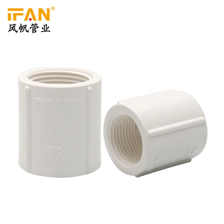 Factory Supply Ifan 1/2 Inch PVC Plastic Tube China Water Pipe Fitting Wholesale Standard Plastic PVC Pipe