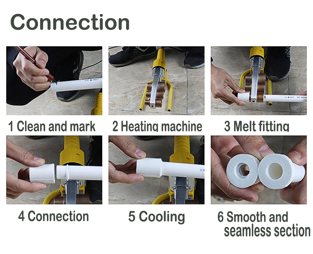 Professional Manufactured White Green Plastic PPR Pipe for Water Supply