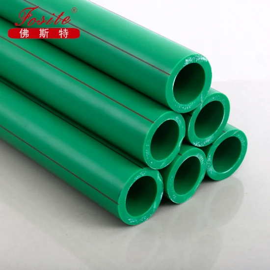 Cina Tubo standard tedesco materiale da costruzione leader tecniche di colata Tubo PPR/PP/PE per approvvigionamento idrico Colore personalizzato a grandezza naturale 16-160mm